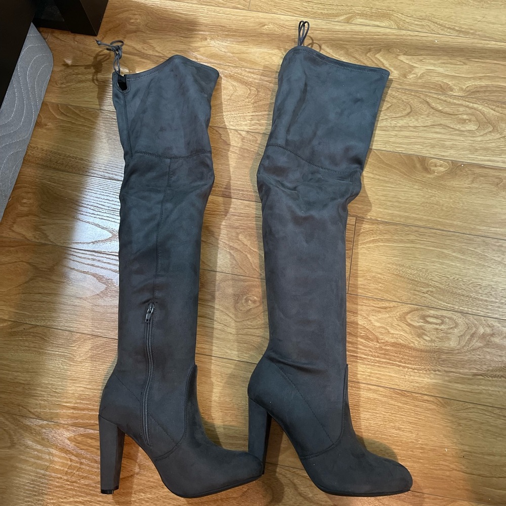 Over the knee heels